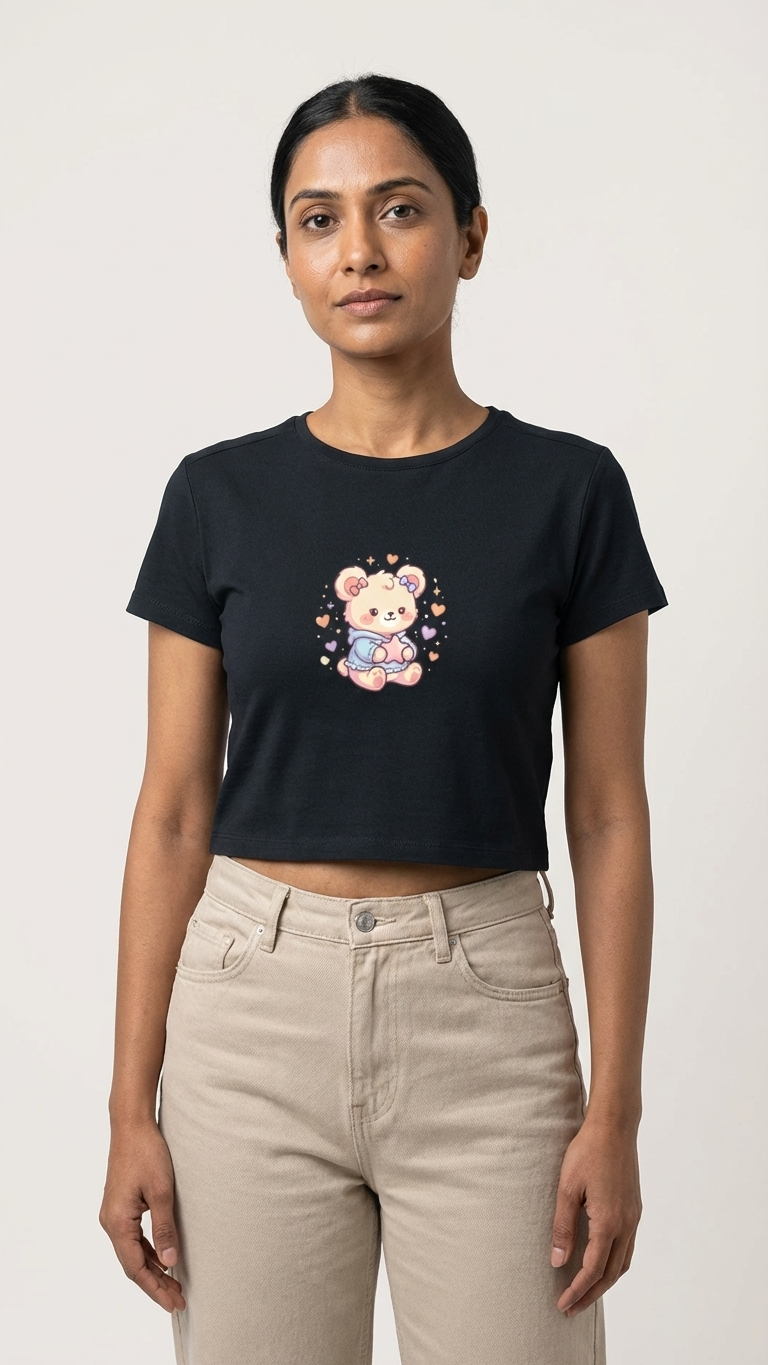 Cute Teddy Baby Tee