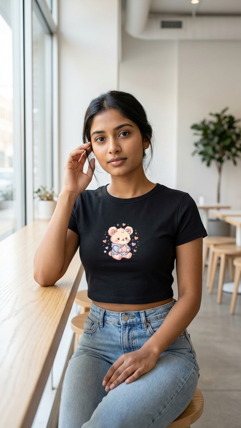 Cute Teddy Baby Tee