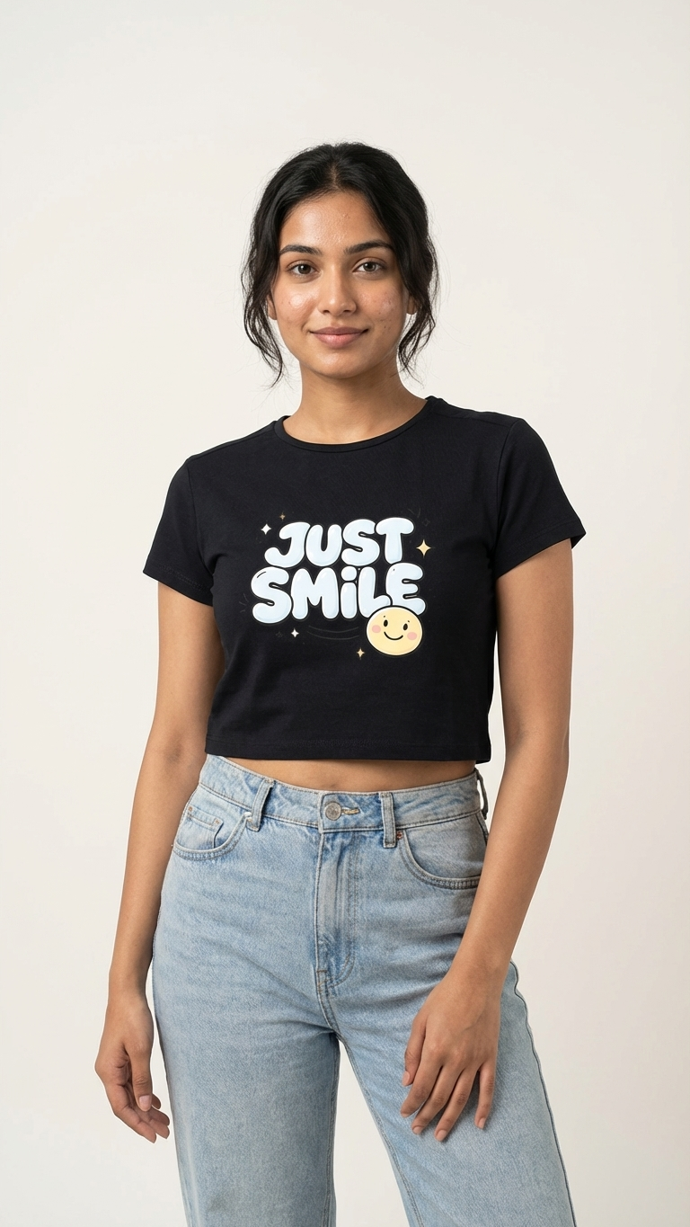 Just Smile Baby Tee