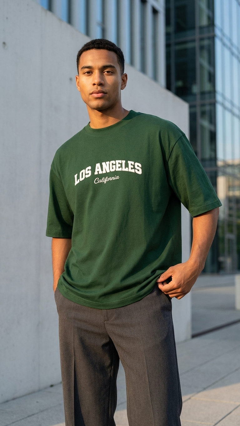 Klyven Oversized Street Classic Tee
