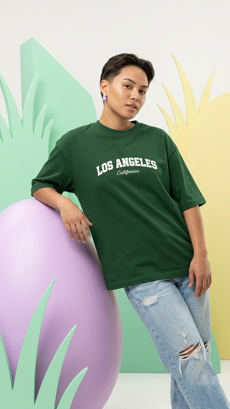 Klyven Oversized Street Classic Tee