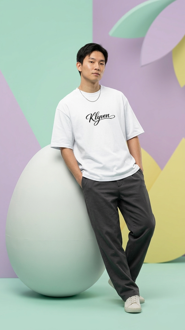 Klyven Oversized Everyday Tee