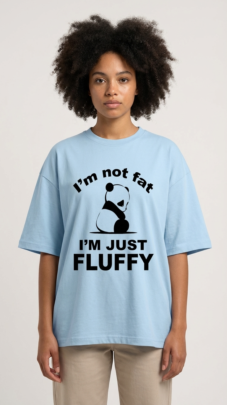 Klyven Just Fluffy Oversized Tee