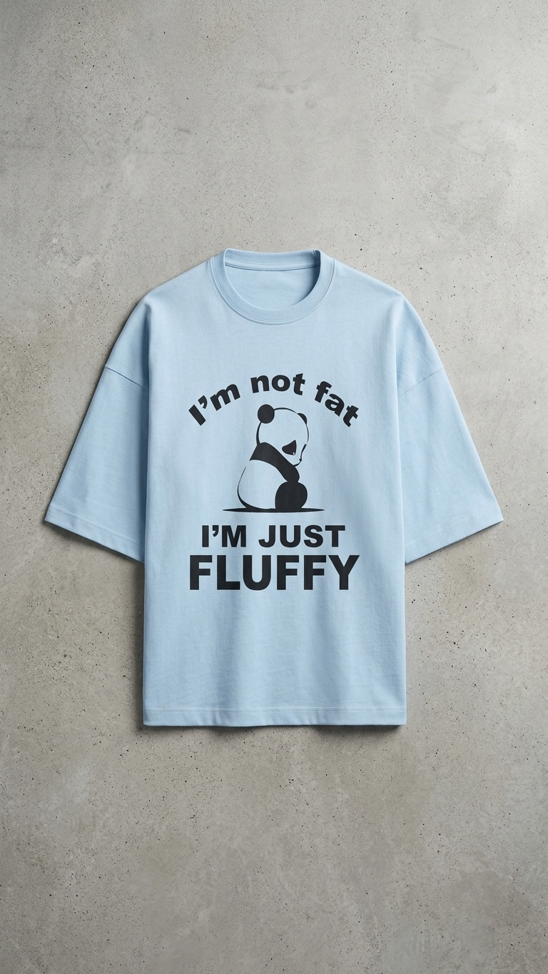 Klyven Just Fluffy Oversized Tee
