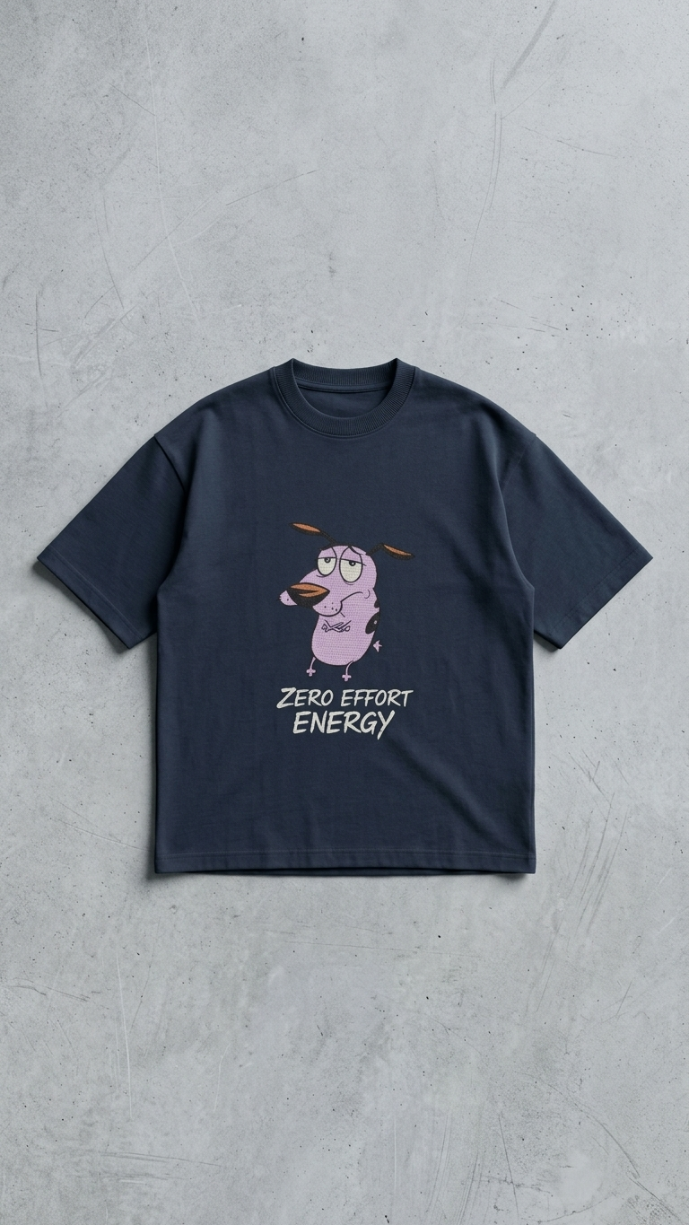 Klyven Zero Effort Energy Oversized Tee