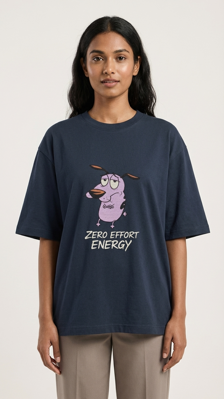 Klyven Zero Effort Energy Oversized Tee