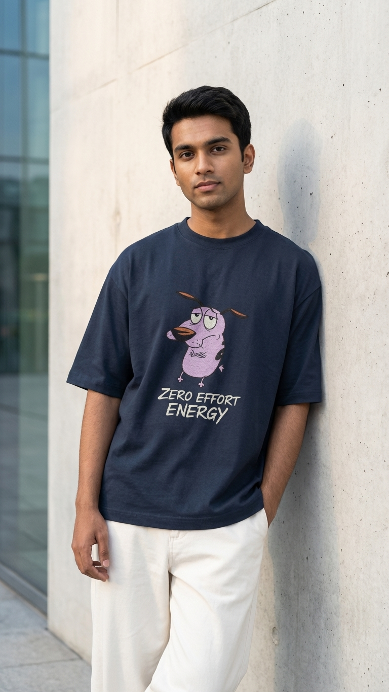 Klyven Zero Effort Energy Oversized Tee