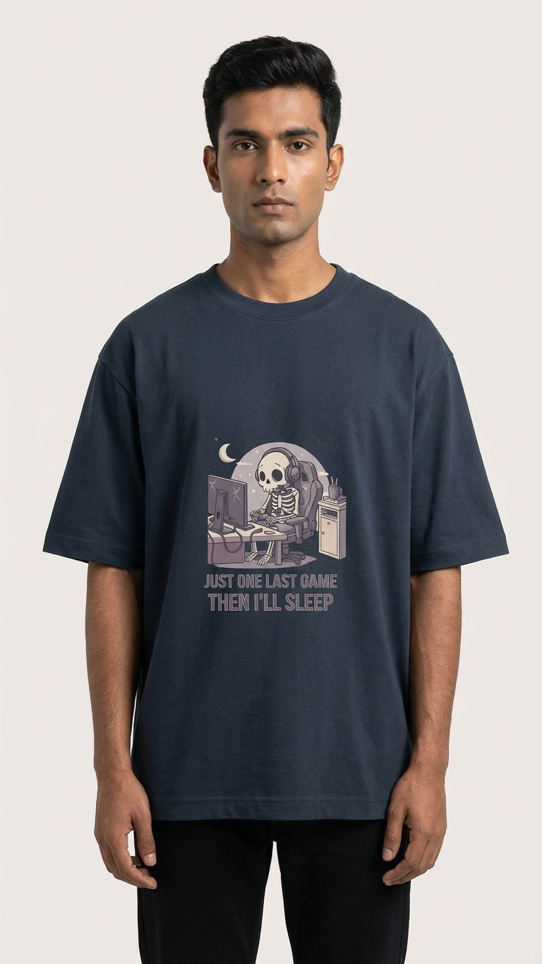 Klyven One Last Game Oversized Tee