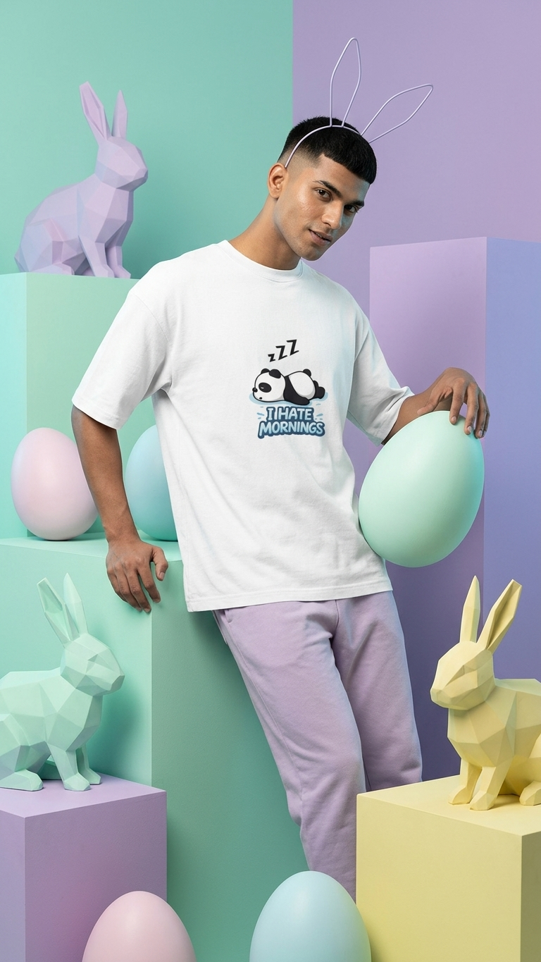 Klyven “Just Chillin” Oversized Tee