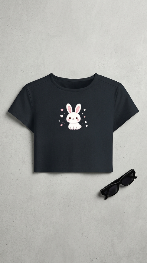 Cute Bunny Baby Tee